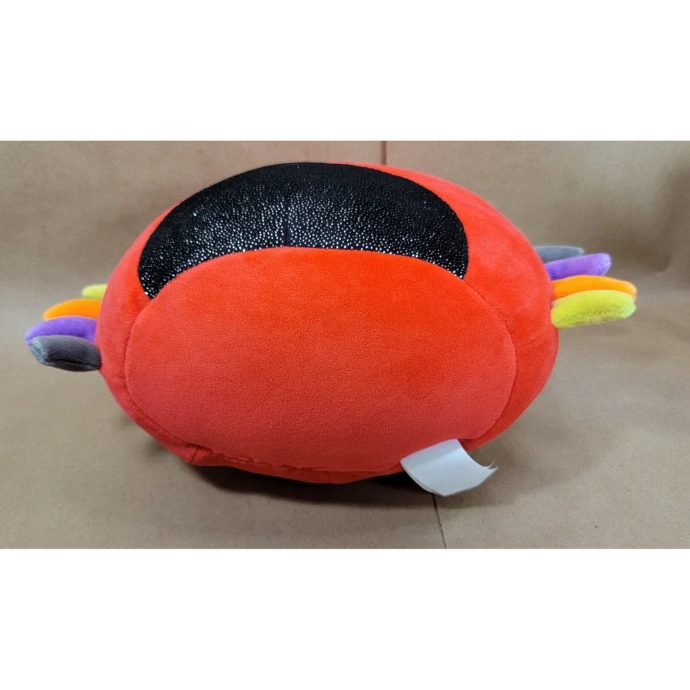 Squishmallows Bella the Spider Red Rainbow Legs Sparkle Belly Halloween 8in